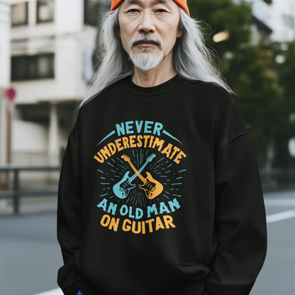 Never Underestimate an Old Man on Guitar