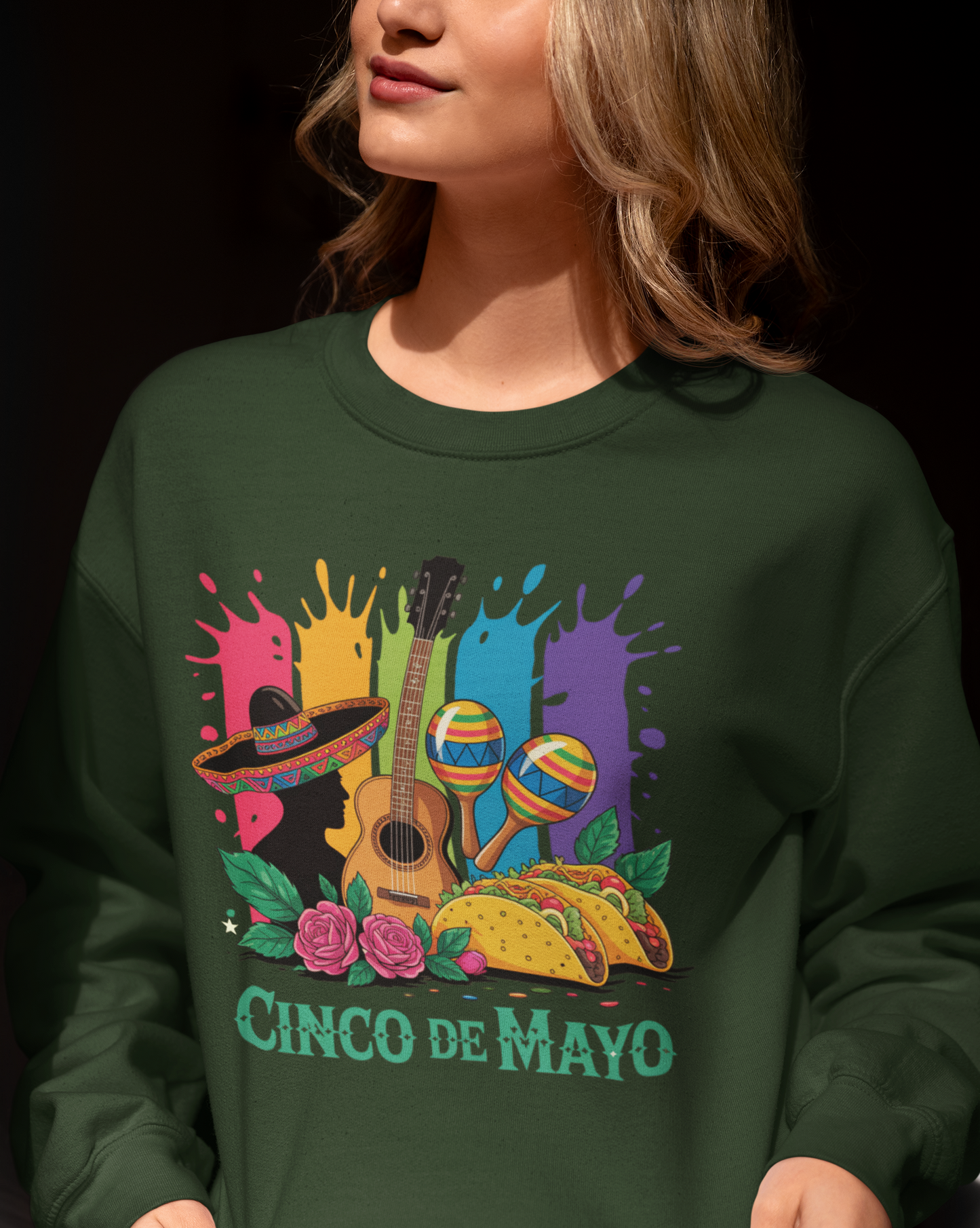 Cinco de Mayo Paint Splash