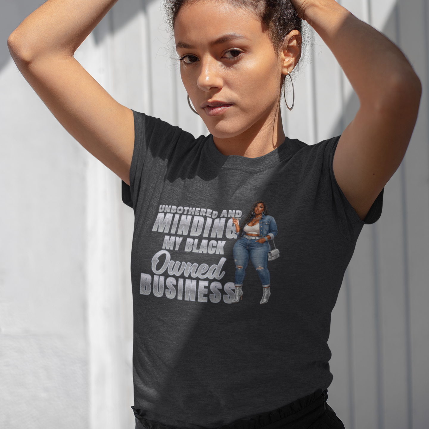 Unbothered and Minding My Black Owned Business - Casual