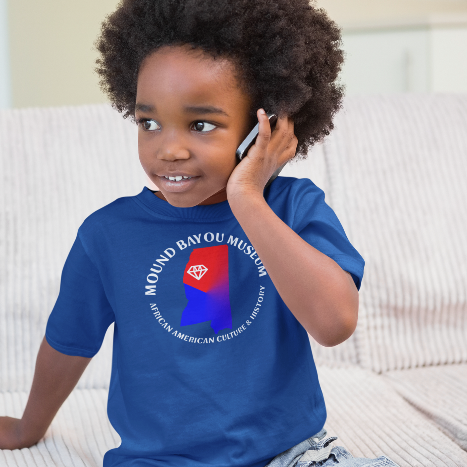 Mound Bayou Museum, Mississippi - Red & Blue