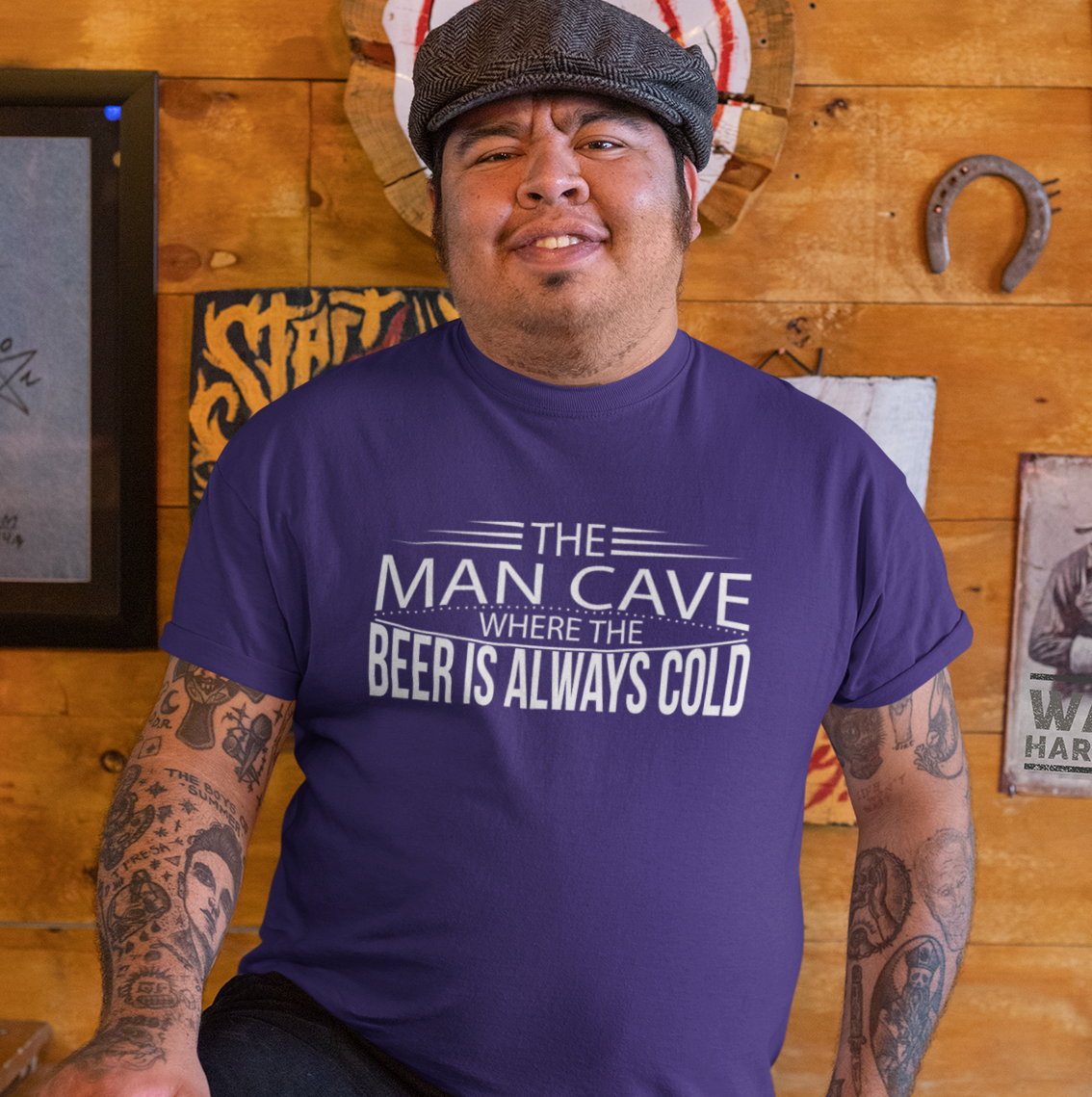 The Man Cave Where The Beer Is Always Cold