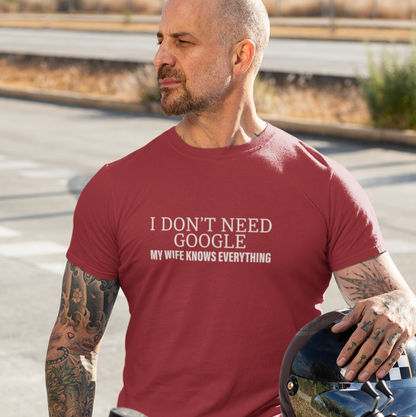 I Don't Need Google, My Wife Knows Everything