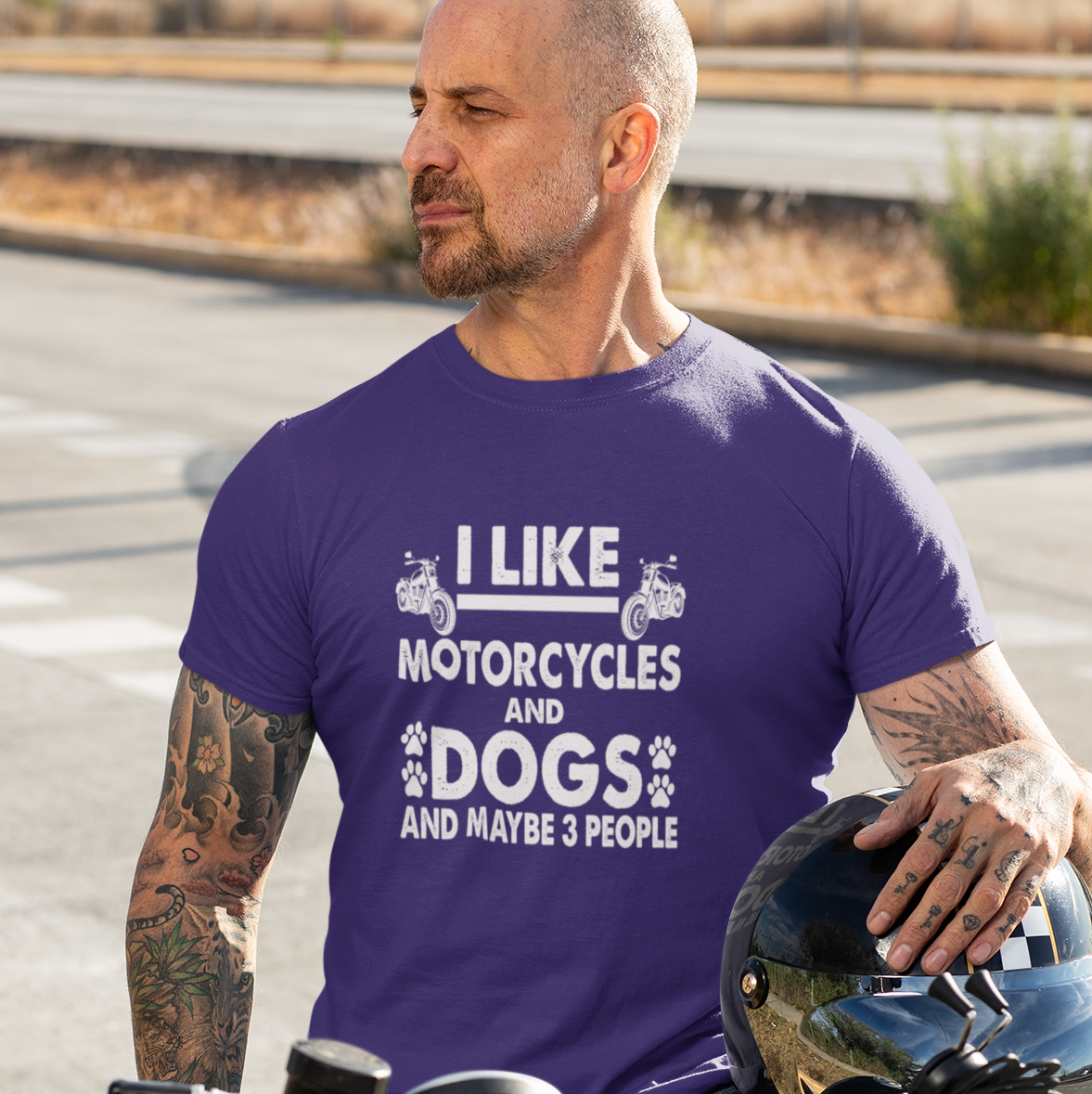 I like Motorcycles and Dogs and Maybe 3 People