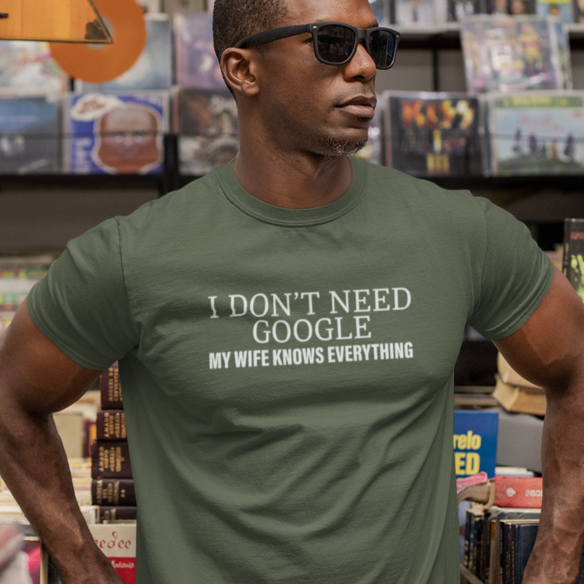 I Don't Need Google, My Wife Knows Everything