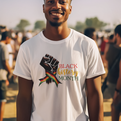 Fist of Black History Month