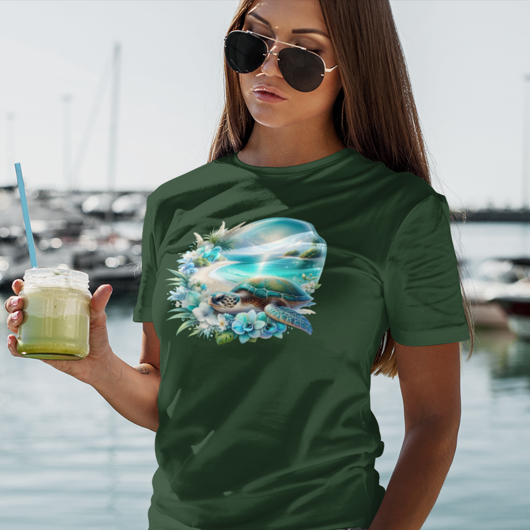 Turquoise Sea Turtle