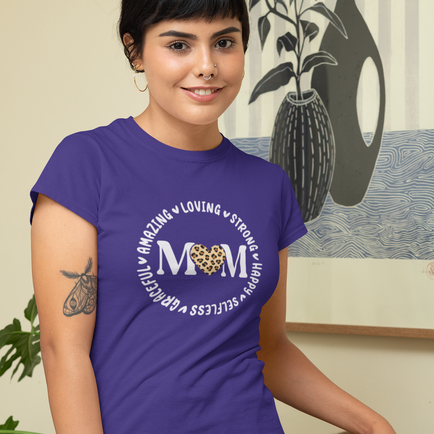 Loving, Strong, Happy Mom