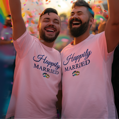 LGBTQ+ Happily Married T-Shirt