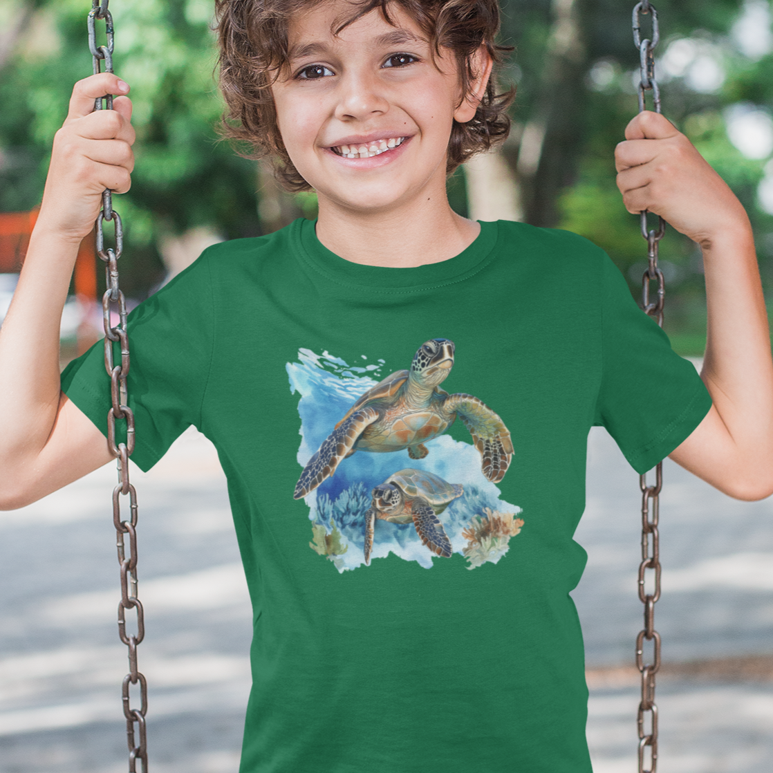 Sea Turtle and Friend