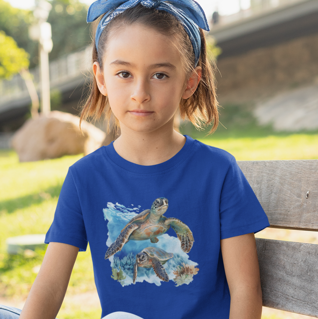 Sea Turtle and Friend