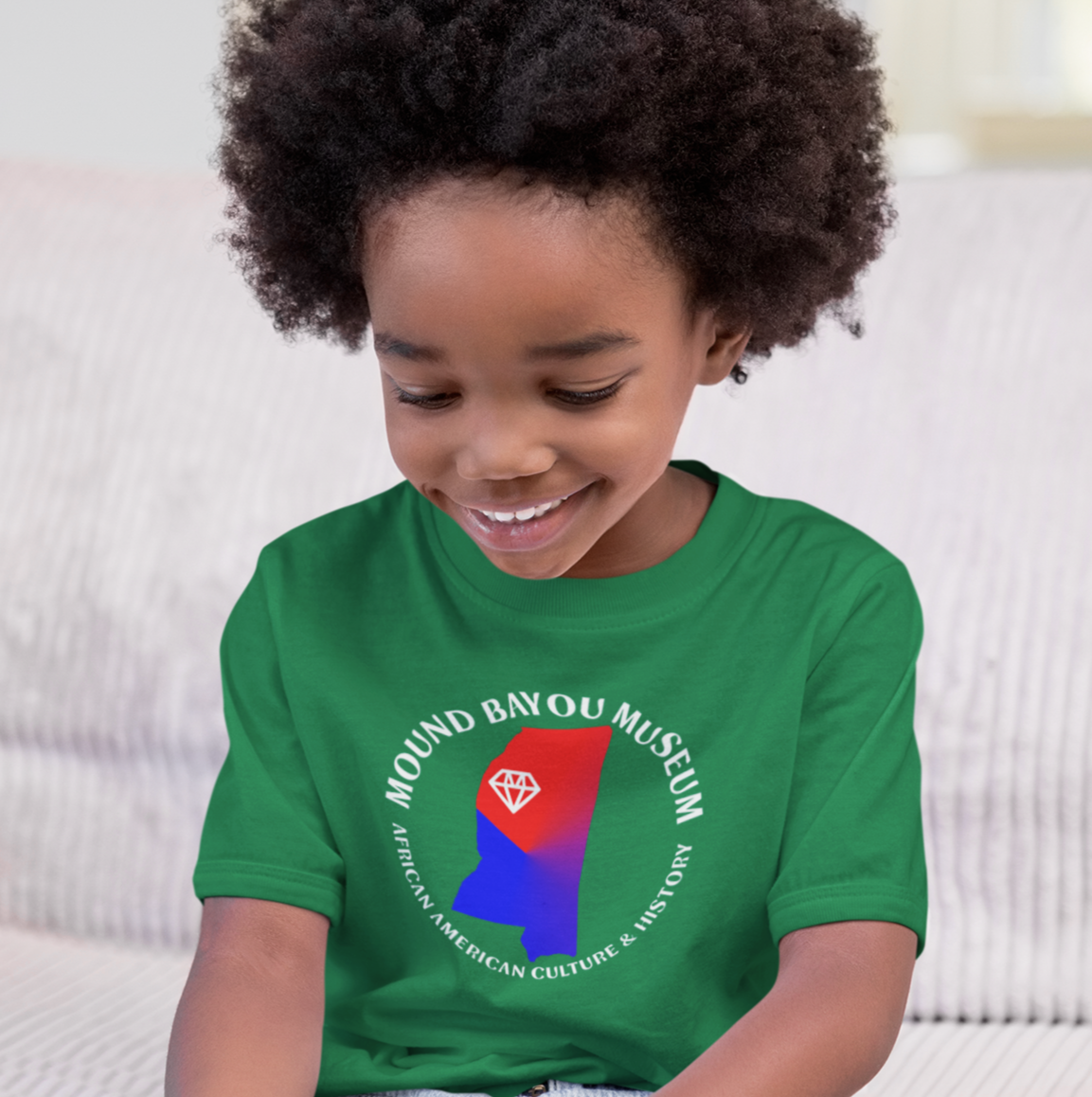 Mound Bayou Museum, Mississippi - Red & Blue