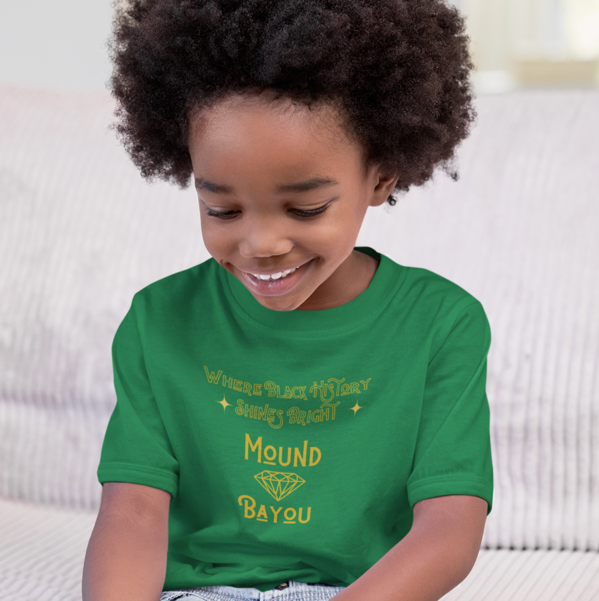 Where Black History Shines Bright - Gold