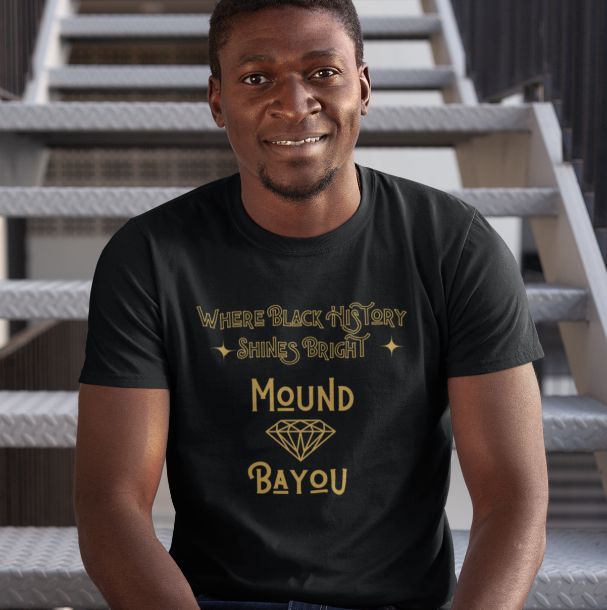 Where Black History Shines Bright - Gold