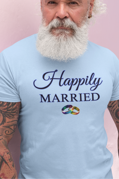 LGBTQ+ Happily Married T-Shirt