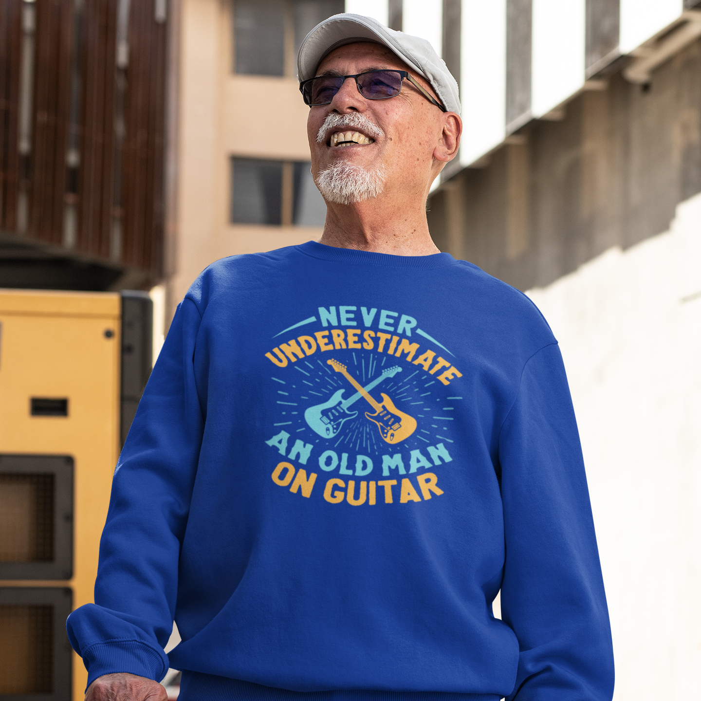 Never Underestimate an Old Man on Guitar