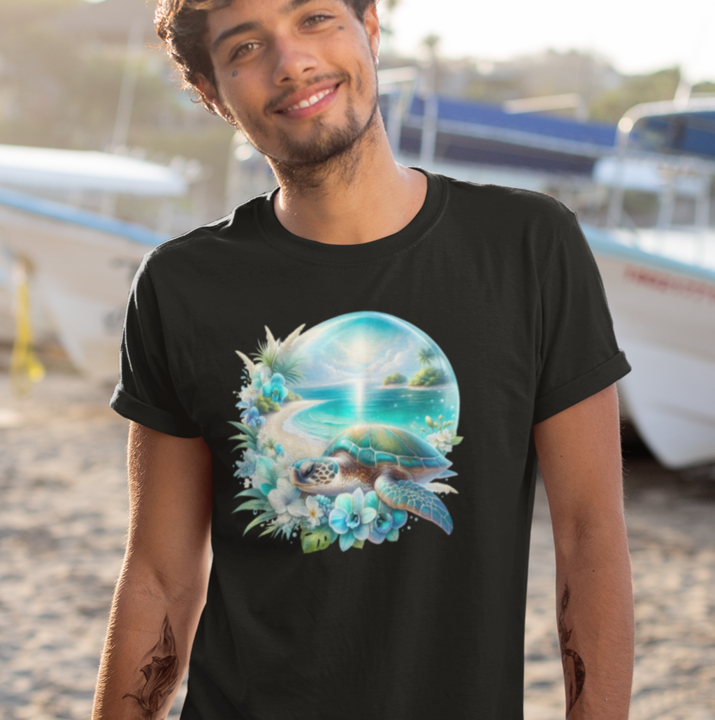 Turquoise Sea Turtle