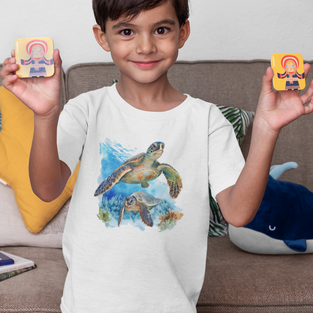 Sea Turtle and Friend