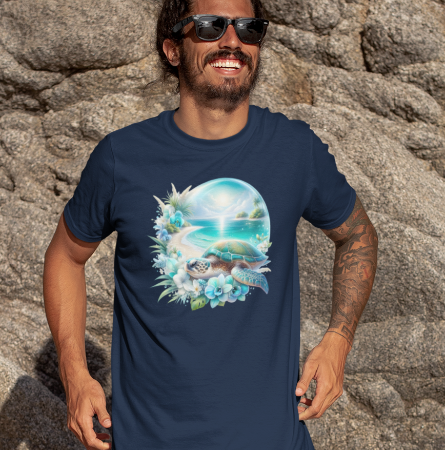 Turquoise Sea Turtle