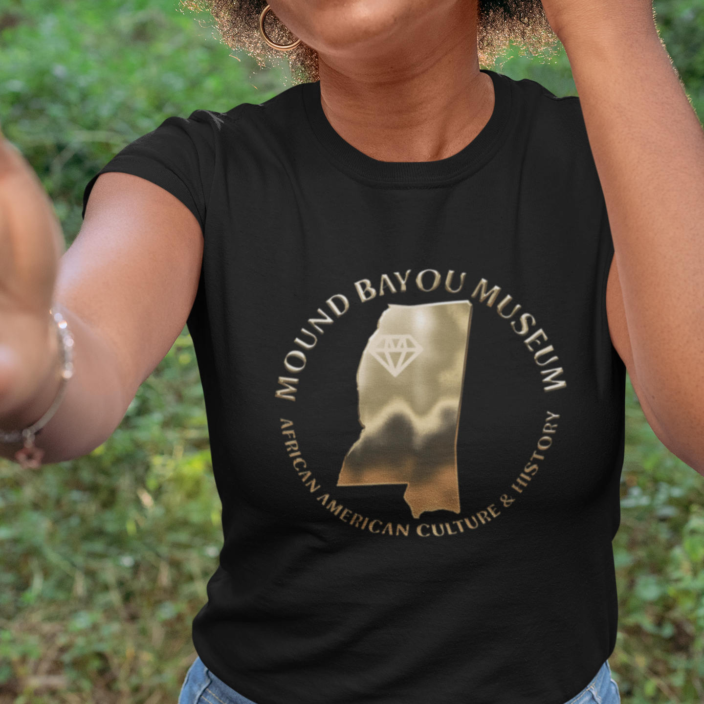 Mound Bayou Museum, Mississippi Map - Gold