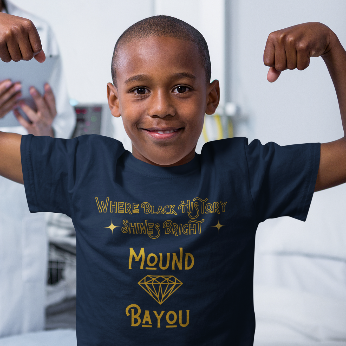 Where Black History Shines Bright - Gold