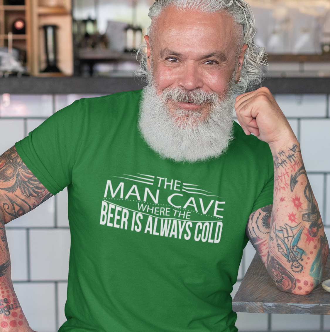 The Man Cave Where The Beer Is Always Cold
