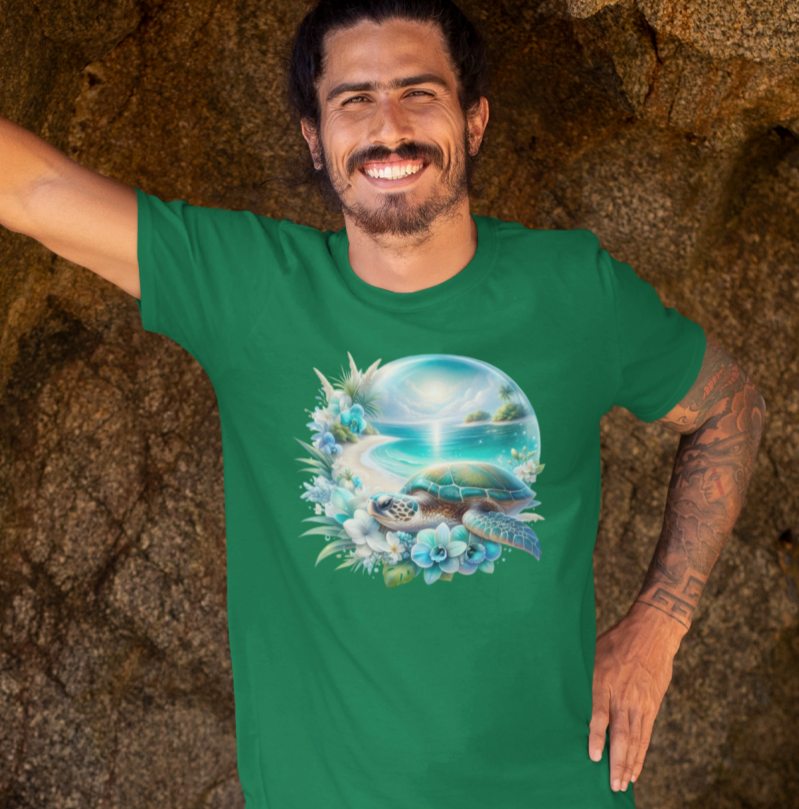 Turquoise Sea Turtle