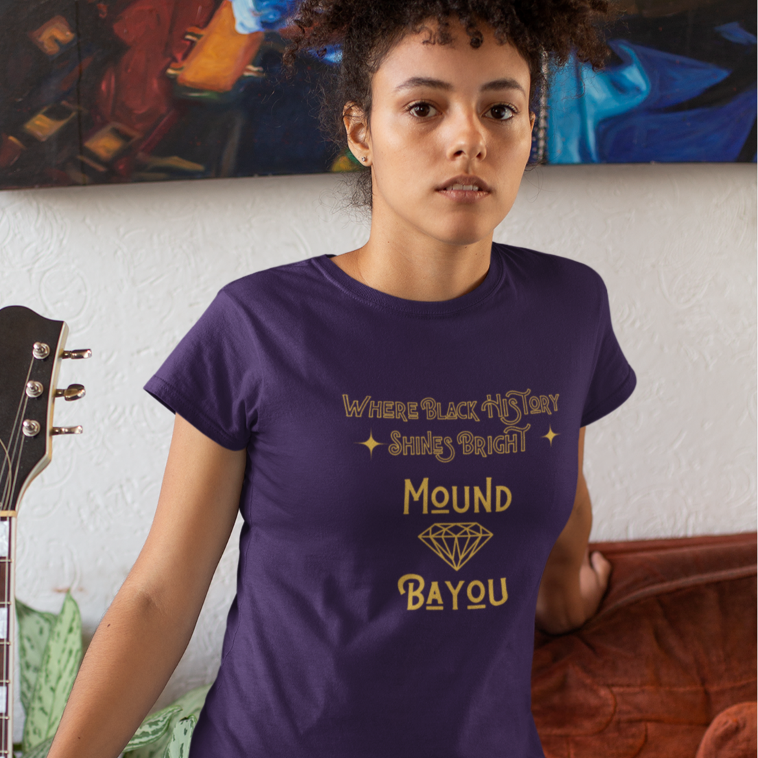 Where Black History Shines Bright. - Gold