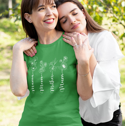 Mama, Mom, Mother, Mum Wildflowers