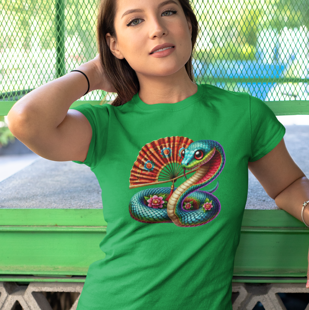 Snake and Fan
