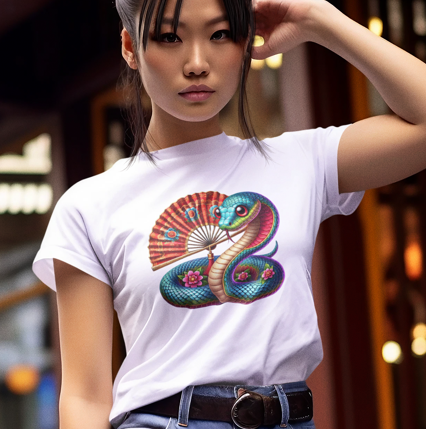 Snake and Fan