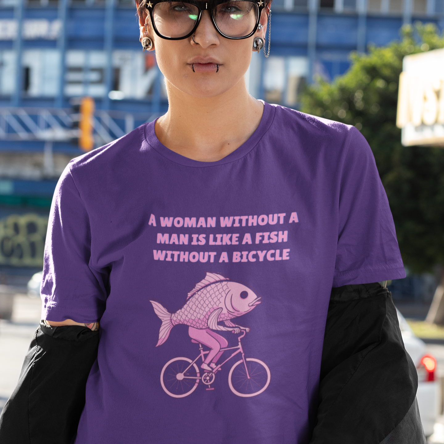 A Woman Needs a Man Like a Fish Needs a Bicycle