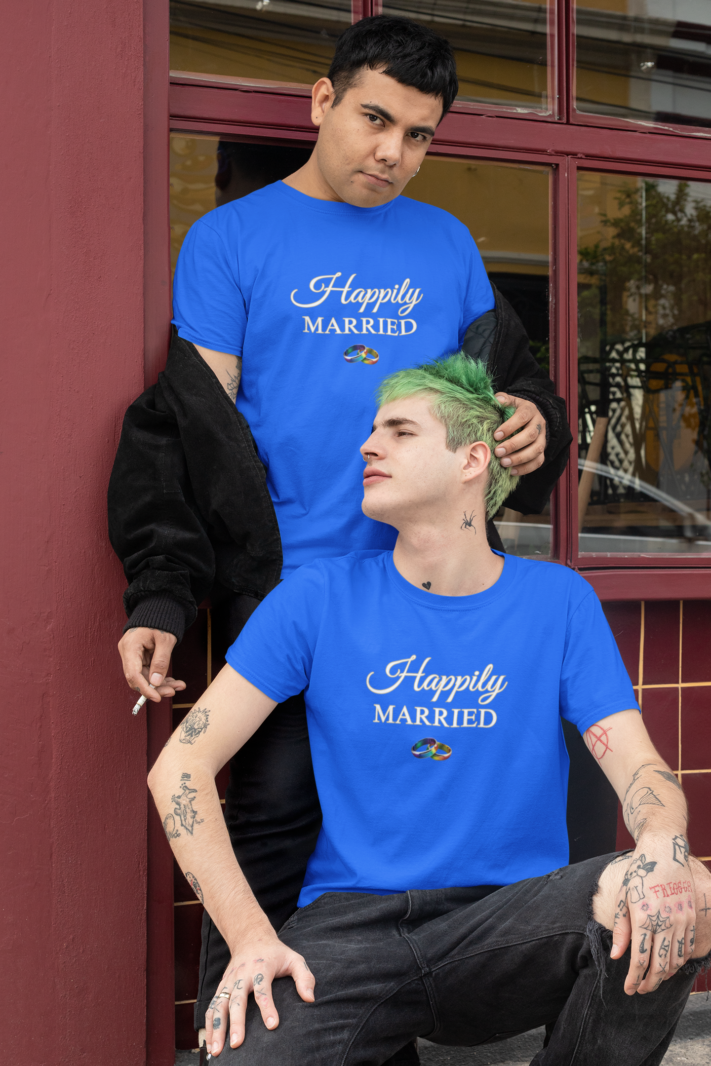 LGBTQ+ Happily Married T-Shirt