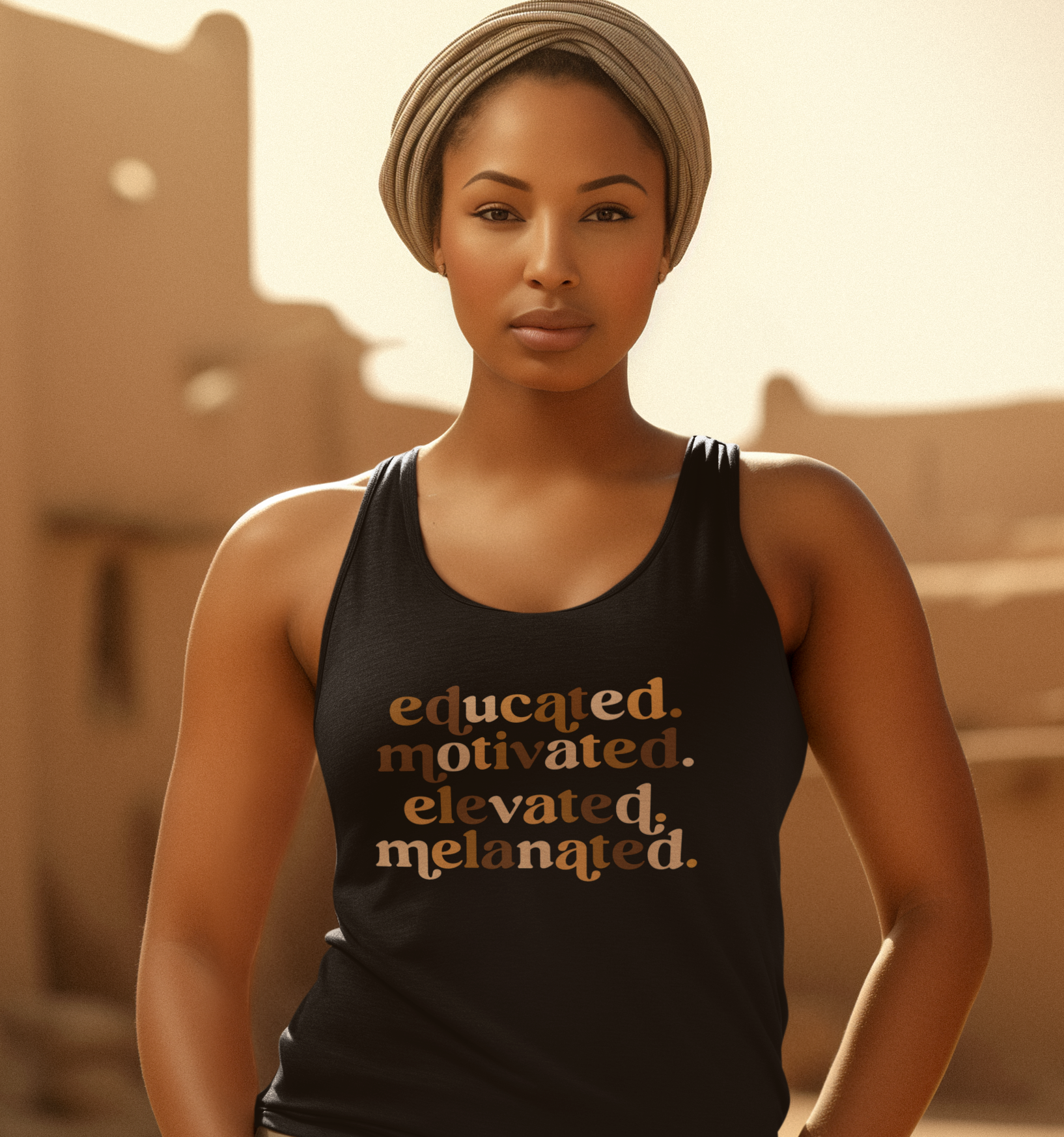 Educated, Motivated, Elevated, Melanated