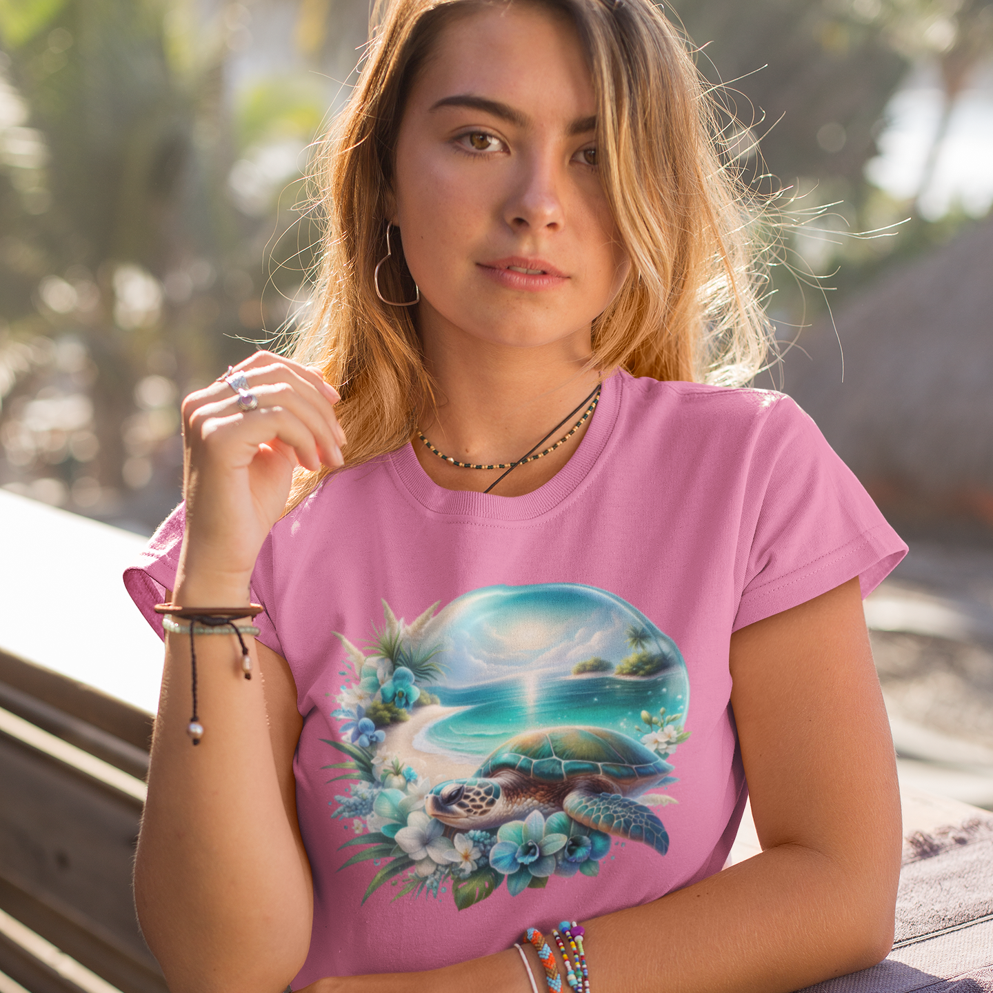 Turquoise Sea Turtle