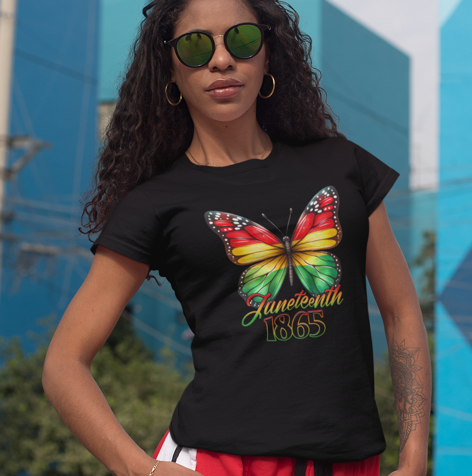 Juneteenth 1865 Butterfly
