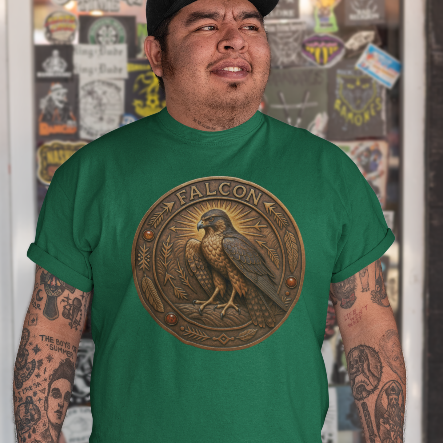 Native American Birth Animal Falcon