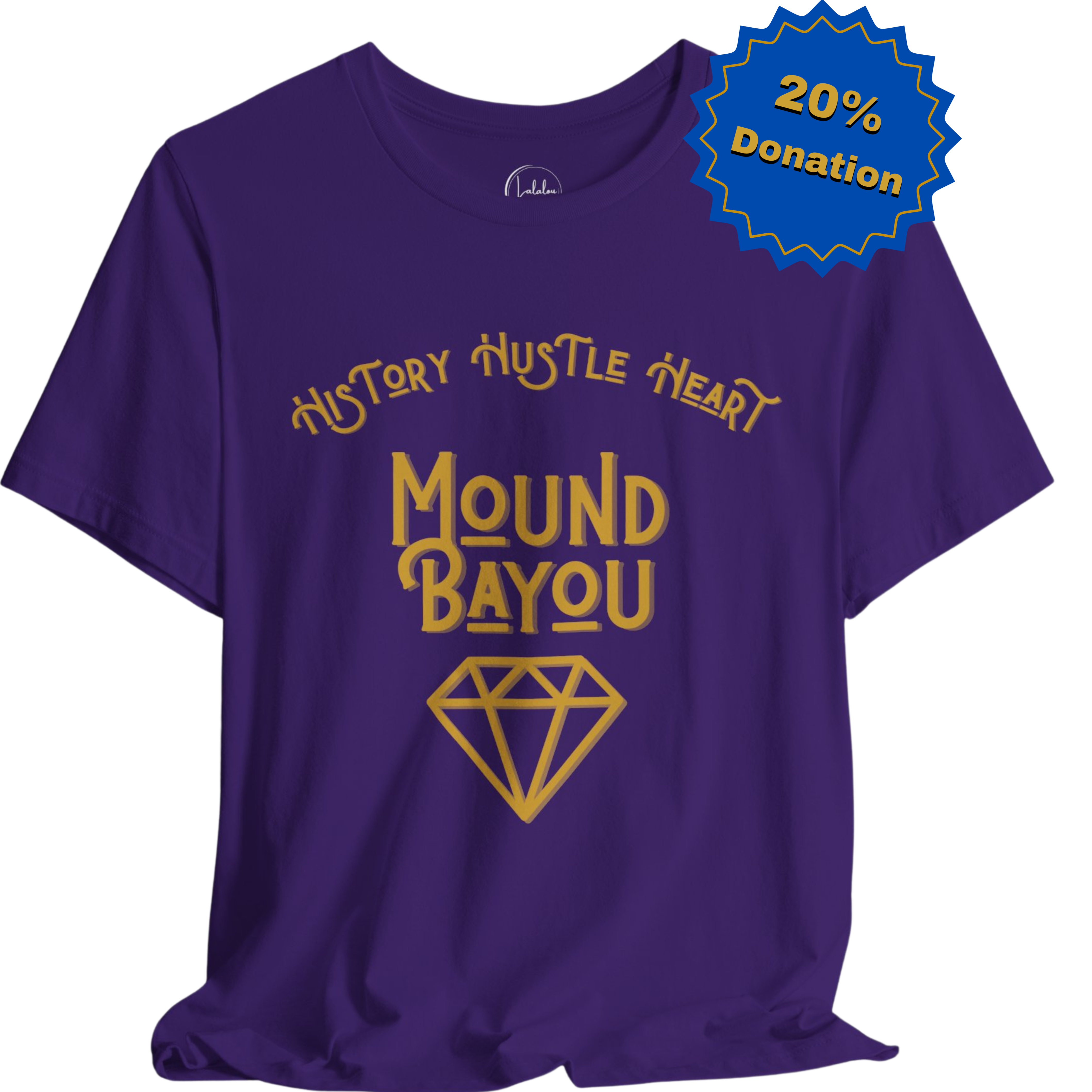 History Hustle Heart, Mound Bayou - Gold