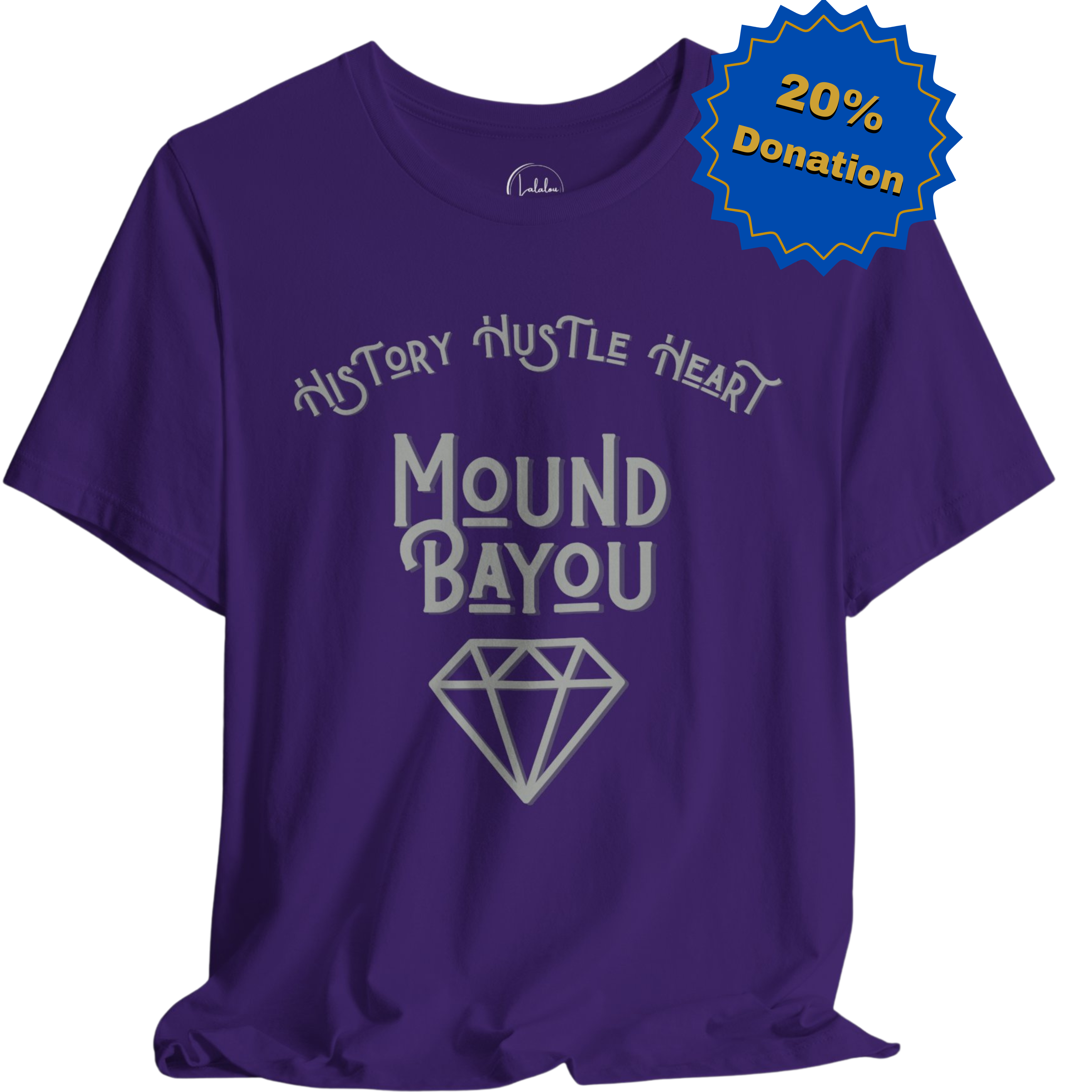 History Hustle Heart, Mound Bayou - Silver