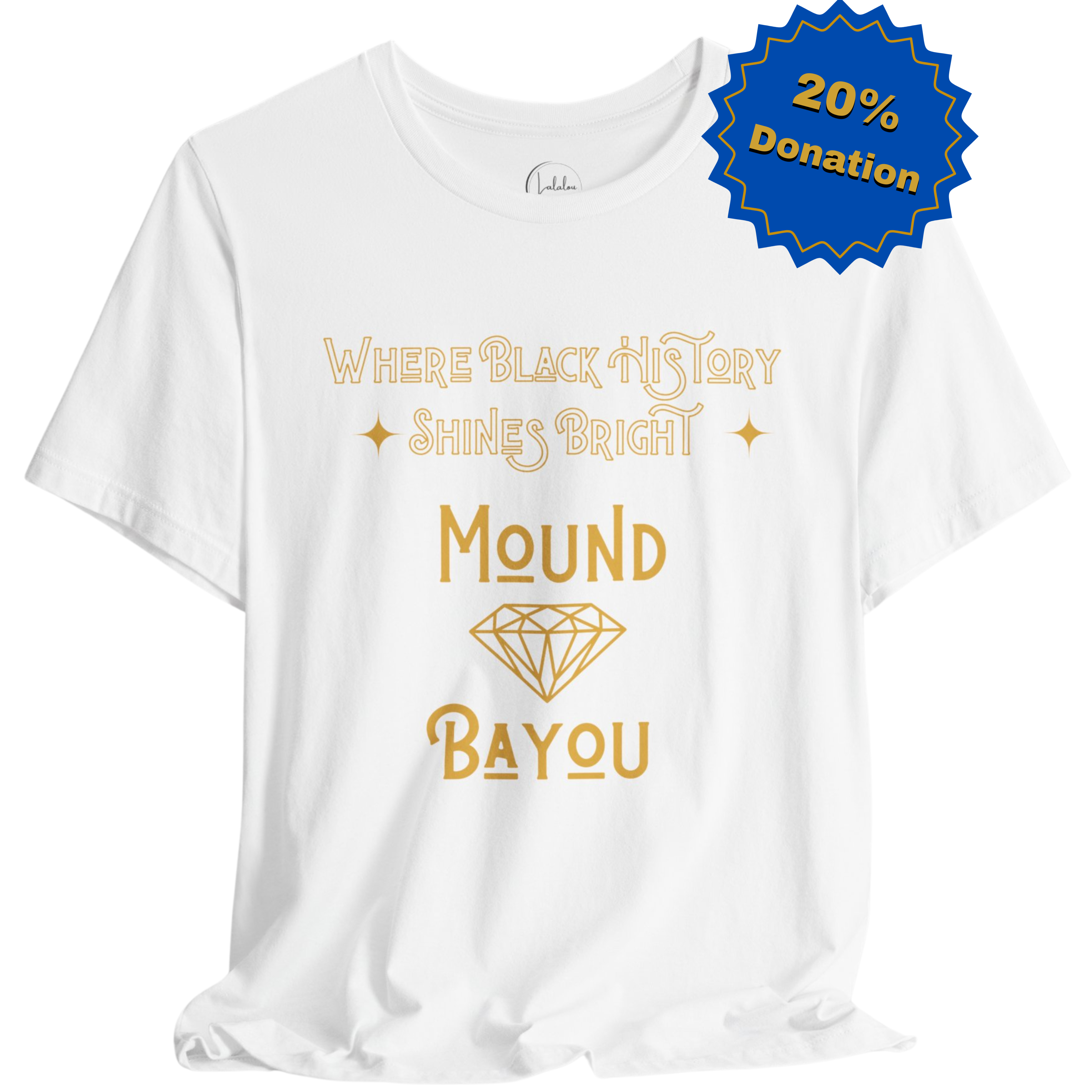 Where Black History Shines Bright - Gold