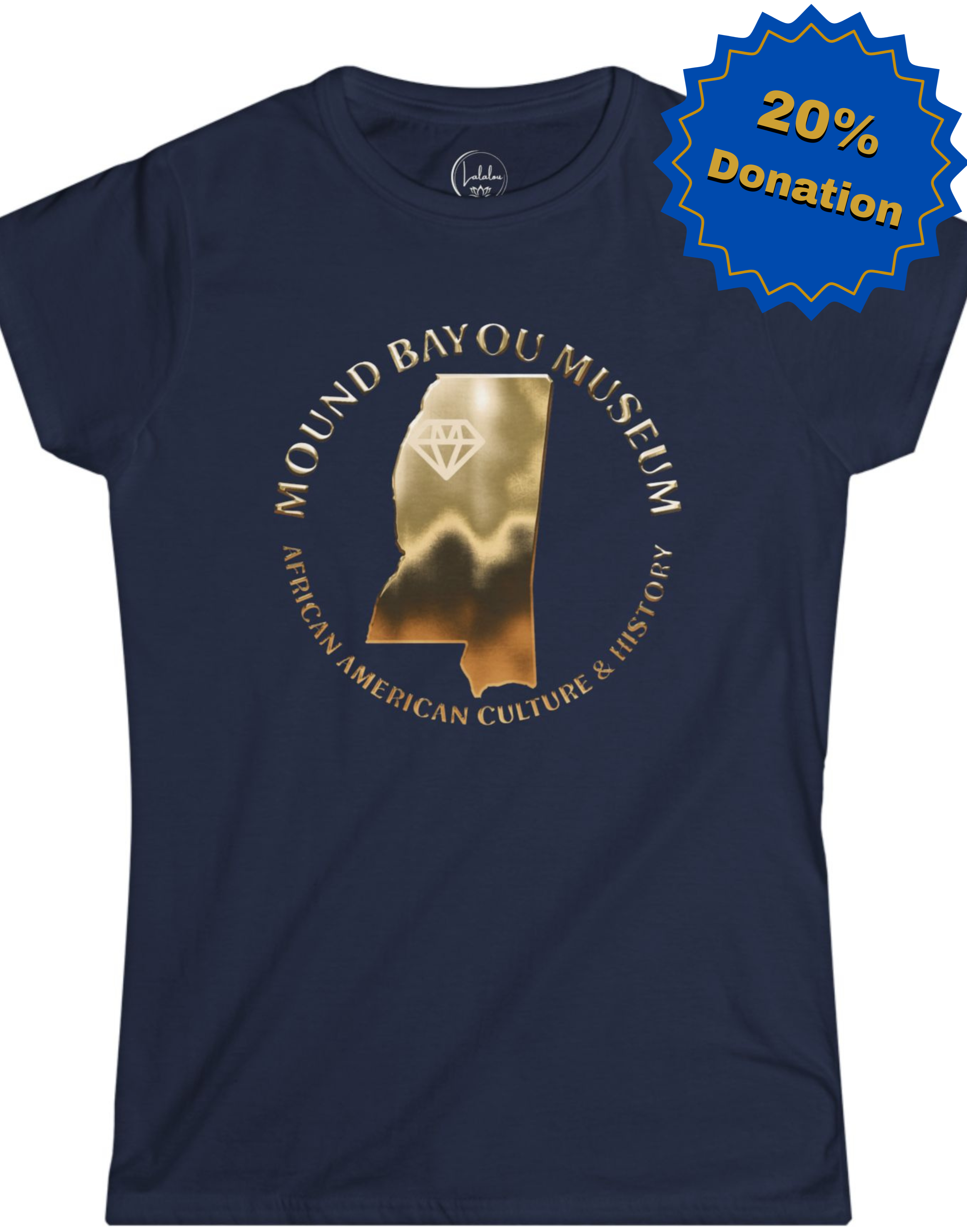 Mound Bayou Museum, Mississippi Map - Gold