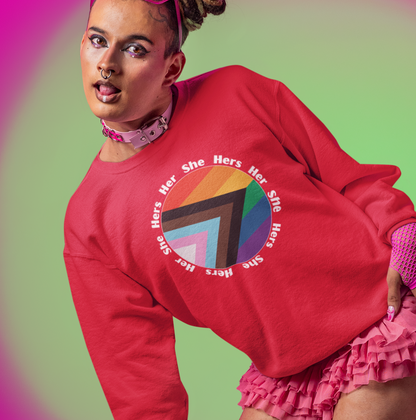 She, Her, Hers, Pronoun Pride