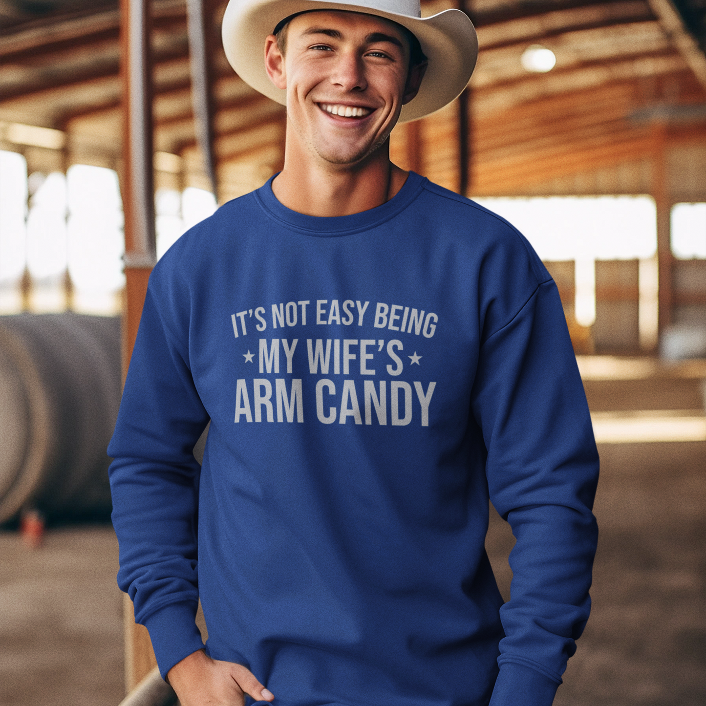 It's Not Easy Being My Wife's Arm Candy