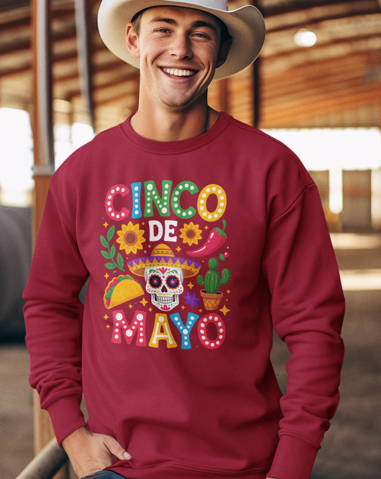 Cinco de Mayo Skull and Taco