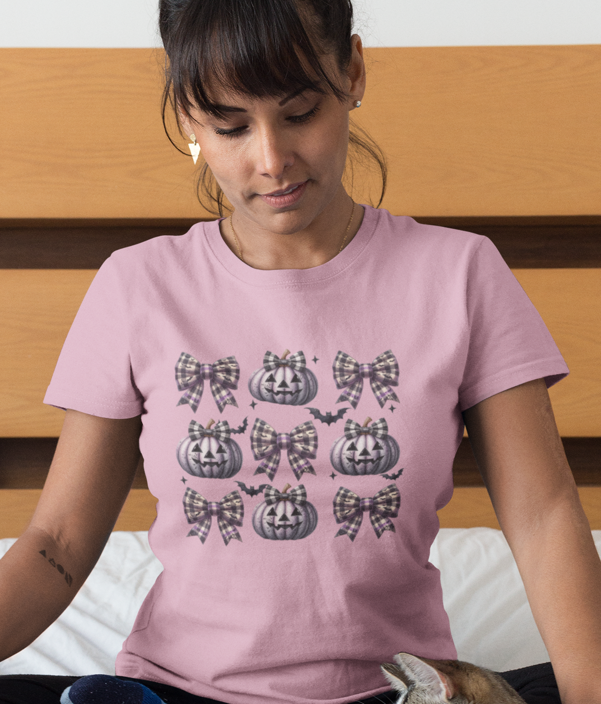 Purple Pumpkins and Bows