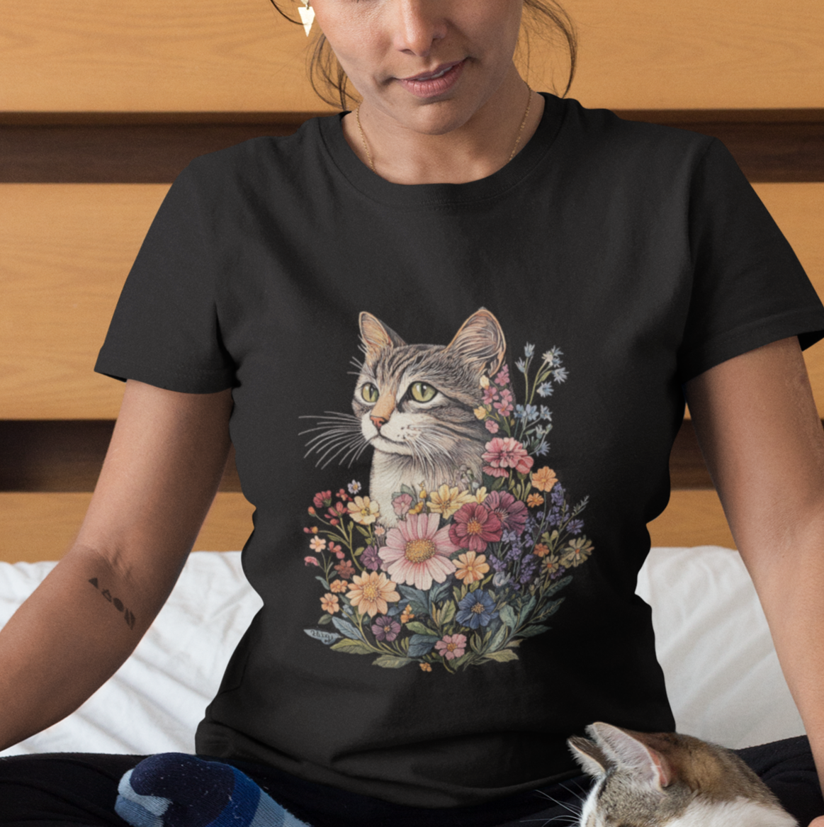 Floral Cat